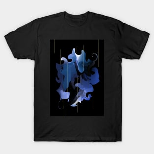 Blue Abstract T-Shirt